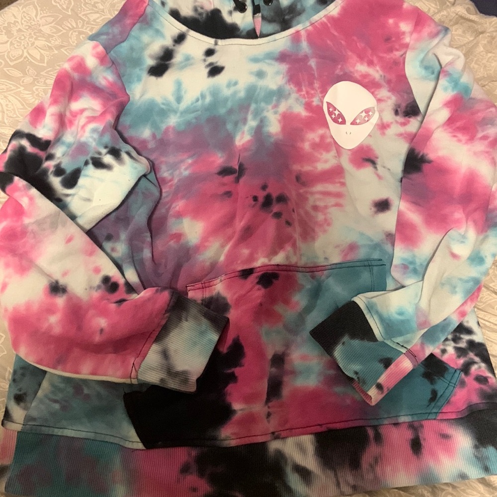 Alien Tie Dye Hoodie